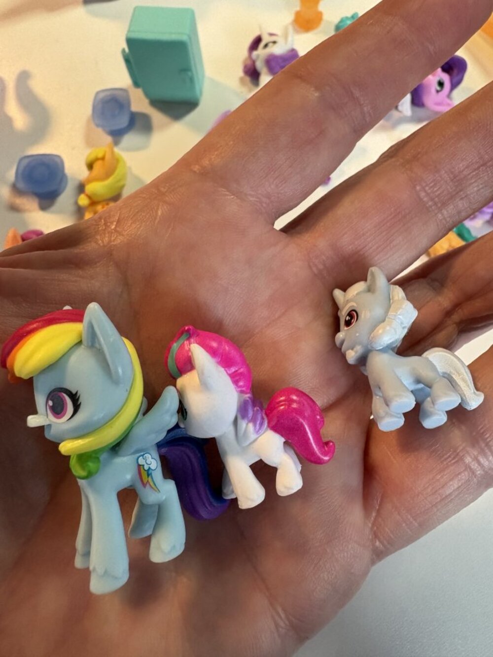 My Little Pony Lot Bundle Friendship Is Magic + Plush Build A Bear Figures Minis - Picture 8 of 8
